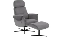 Goossens relaxstoel tirana grijs stof - 8233043-goossens-tirana-fauteuil-stof-01
