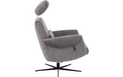 Goossens relaxstoel tirana grijs stof - 8233043-goossens-tirana-fauteuil-stof-01
