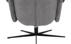 Goossens relaxstoel tirana grijs stof - 8233043-goossens-tirana-fauteuil-stof-01
