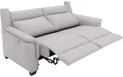 Goossens excellent zitbank vlore grijs leer - 8233047-goossens-excellent-vlore-bank-leer-grijs-01
