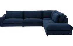 Goossens hoekbank odette blauw stof - 8233306-goossens-odette-bank-stof-blauw-01