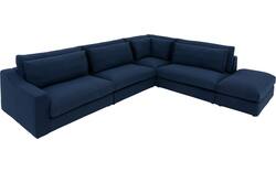 Goossens hoekbank odette blauw stof - 8233306-goossens-odette-bank-stof-blauw-01
