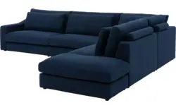 Goossens hoekbank odette blauw stof - 8233306-goossens-odette-bank-stof-blauw-01