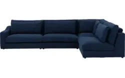 Goossens hoekbank odette blauw stof - 8233307-goossens-odette-bank-stof-blauw-01