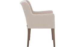 Goossens eetkamerstoel pearl wit stof - 8233316-goossens-pearl-eetkamerstoel-stof-wit-01