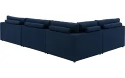 Goossens hoekbank odette blauw stof - 8233352-goossens-odette-bank-stof-blauw-01
