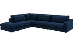 Goossens hoekbank odette blauw stof - 8233353-goossens-odette-bank-stof-blauw-01