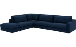 Goossens hoekbank odette blauw stof - 8233353-goossens-odette-bank-stof-blauw-01