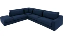 Goossens hoekbank odette blauw stof - 8233353-goossens-odette-bank-stof-blauw-01