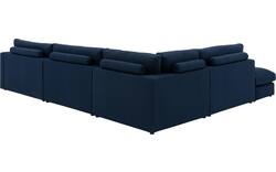 Goossens hoekbank odette blauw stof - 8233353-goossens-odette-bank-stof-blauw-01