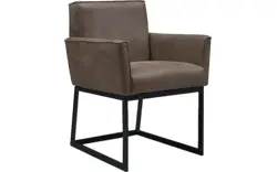 Goossens excellent eetkamerstoel ton grijs leer - 8233402-goossens-excellent-ton-eetkamerstoel-leer-grijs-01