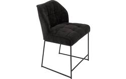 Goossens counterstoel ronnie grijs stof - 8233521-goossens-ronnie-barstoel-stof-01