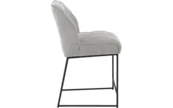 Goossens counterstoel ronnie grijs stof - 8233522-goossens-ronnie-barstoel-stof-01