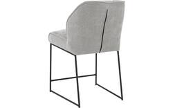 Goossens counterstoel ronnie grijs stof - 8233522-goossens-ronnie-barstoel-stof-01