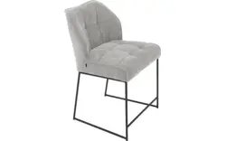 Goossens counterstoel ronnie grijs stof - 8233522-goossens-ronnie-barstoel-stof-01