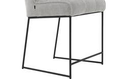 Goossens counterstoel ronnie grijs stof - 8233522-goossens-ronnie-barstoel-stof-01