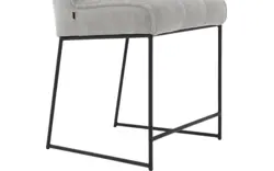 Goossens counterstoel ronnie grijs stof - 8233522-goossens-ronnie-barstoel-stof-01