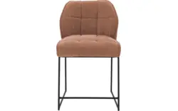 Goossens counterstoel ronnie roze stof - 8233523-goossens-ronnie-barstoel-stof-01