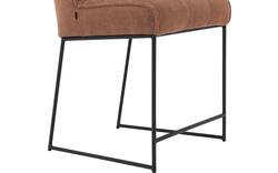 Goossens counterstoel ronnie roze stof - 8233523-goossens-ronnie-barstoel-stof-01
