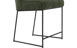 Goossens counterstoel ronnie groen stof - 8233524-goossens-ronnie-barstoel-stof-01