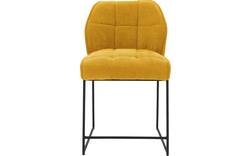 Goossens counterstoel ronnie geel stof - 8233525-goossens-ronnie-barstoel-stof-01