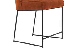 Goossens counterstoel ronnie bruin stof - 8233526-goossens-ronnie-barstoel-stof-01