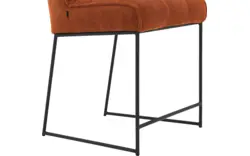 Goossens counterstoel ronnie bruin stof - 8233526-goossens-ronnie-barstoel-stof-01