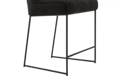 Goossens barstoel ronnie grijs stof - 8233530-goossens-ronnie-barstoel-stof-01