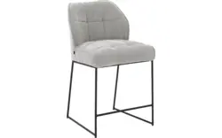 Goossens barstoel ronnie grijs stof - 8233531-goossens-ronnie-barstoel-stof-01