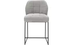 Goossens barstoel ronnie grijs stof - 8233531-goossens-ronnie-barstoel-stof-01