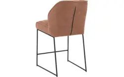 Goossens barstoel ronnie roze stof - 8233532-goossens-ronnie-barstoel-stof-01