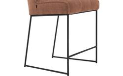 Goossens barstoel ronnie roze stof - 8233532-goossens-ronnie-barstoel-stof-01