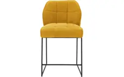 Goossens barstoel ronnie geel stof - 8233534-goossens-ronnie-barstoel-stof-01