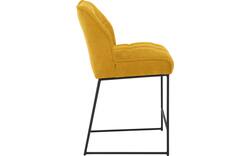 Goossens barstoel ronnie geel stof - 8233534-goossens-ronnie-barstoel-stof-01