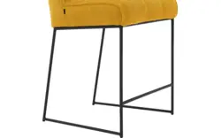 Goossens barstoel ronnie geel stof - 8233534-goossens-ronnie-barstoel-stof-01