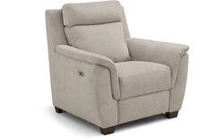 Goossens excellent fauteuil vlore bruin stof - 8233596-05