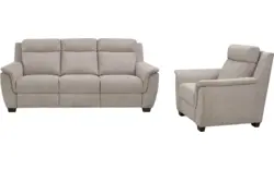 Goossens excellent fauteuil vlore bruin stof - 8233596-04