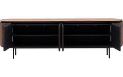 Goossens tv meubel adel bruin teak - 8233612-goossens-adel-tv-meubel-teak-bruin-02