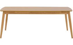 Goossens basic eettafel boaz blank eiken - 8233624-goossens-boaz-eettafel-eiken-blank-02