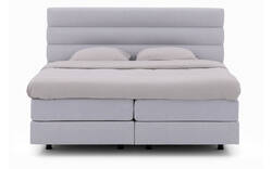 Goossens boxspring compleet quatro compleet grijs stof - 8233653-goossens-quatro-boxspring-compleet-stof-02