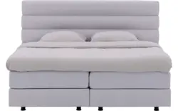 Goossens boxspring compleet quatro compleet grijs stof - 8233653-goossens-quatro-boxspring-compleet-stof-01