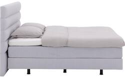 Goossens boxspring compleet quatro compleet grijs stof - 8233653-goossens-quatro-boxspring-compleet-stof-01