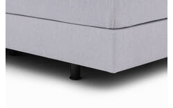 Goossens boxspring compleet quatro compleet grijs stof - 8233653-goossens-quatro-boxspring-compleet-stof-01