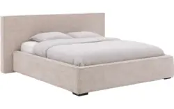Goossens bedframe trentino beige stof - 8233654-goossens-trentino-bedframe-stof-01