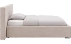 Goossens bedframe trentino beige stof - 8233654-goossens-trentino-bedframe-stof-01