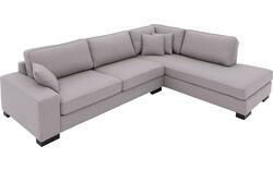 Goossens hoekbank saltillo grijs stof - 8233659-goossens-saltillo-bank-stof-grijs-01