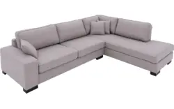 Goossens hoekbank saltillo grijs stof - 8233659-goossens-saltillo-bank-stof-grijs-01