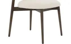 Goossens eetkamerstoel diede beige stof - 8233703-goossens-diede-eetkamerstoel-stof-bruin-01