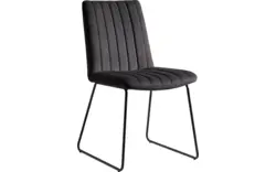 Goossens eetkamerstoel manta zwart stof - 8233722-goossens-manta-eetkamerstoel-stof-zwart-02