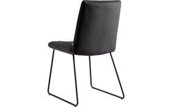 Goossens eetkamerstoel manta zwart stof - 8233722-goossens-manta-eetkamerstoel-stof-zwart-03
